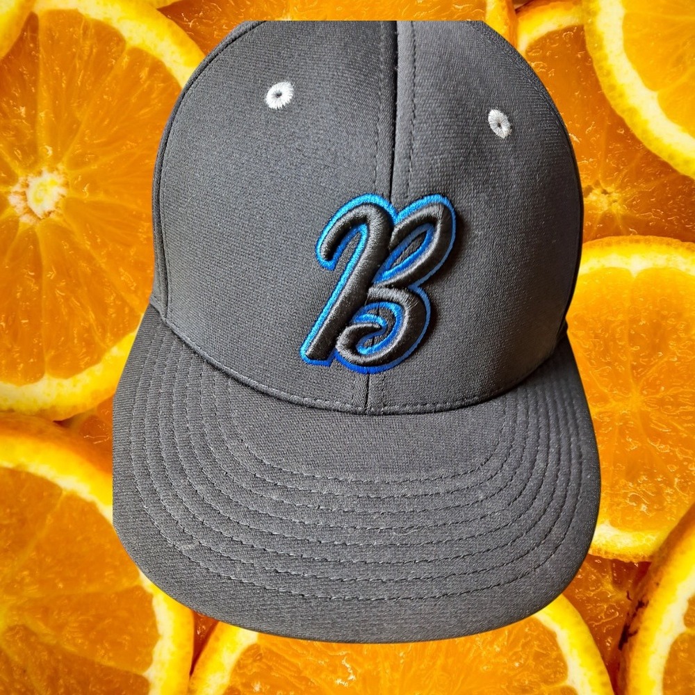Ball Cap Fitted Hat Baseball Cap Embroidered Logo… - image 1